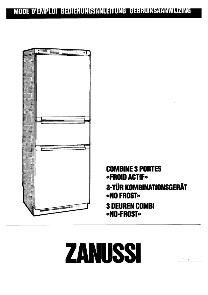 Image de la première page du manuel de l'appareil Z 630 3 CT