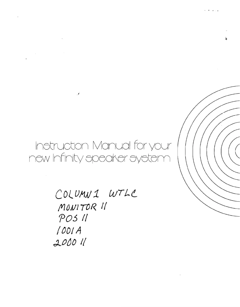 Image de la première page du manuel de l'appareil 2000 II