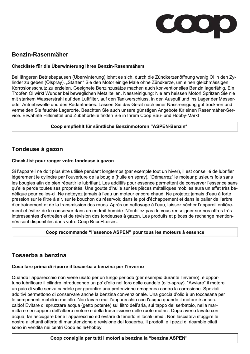 Page 1 de la notice Manuel utilisateur GARDA GBR 48 S HW