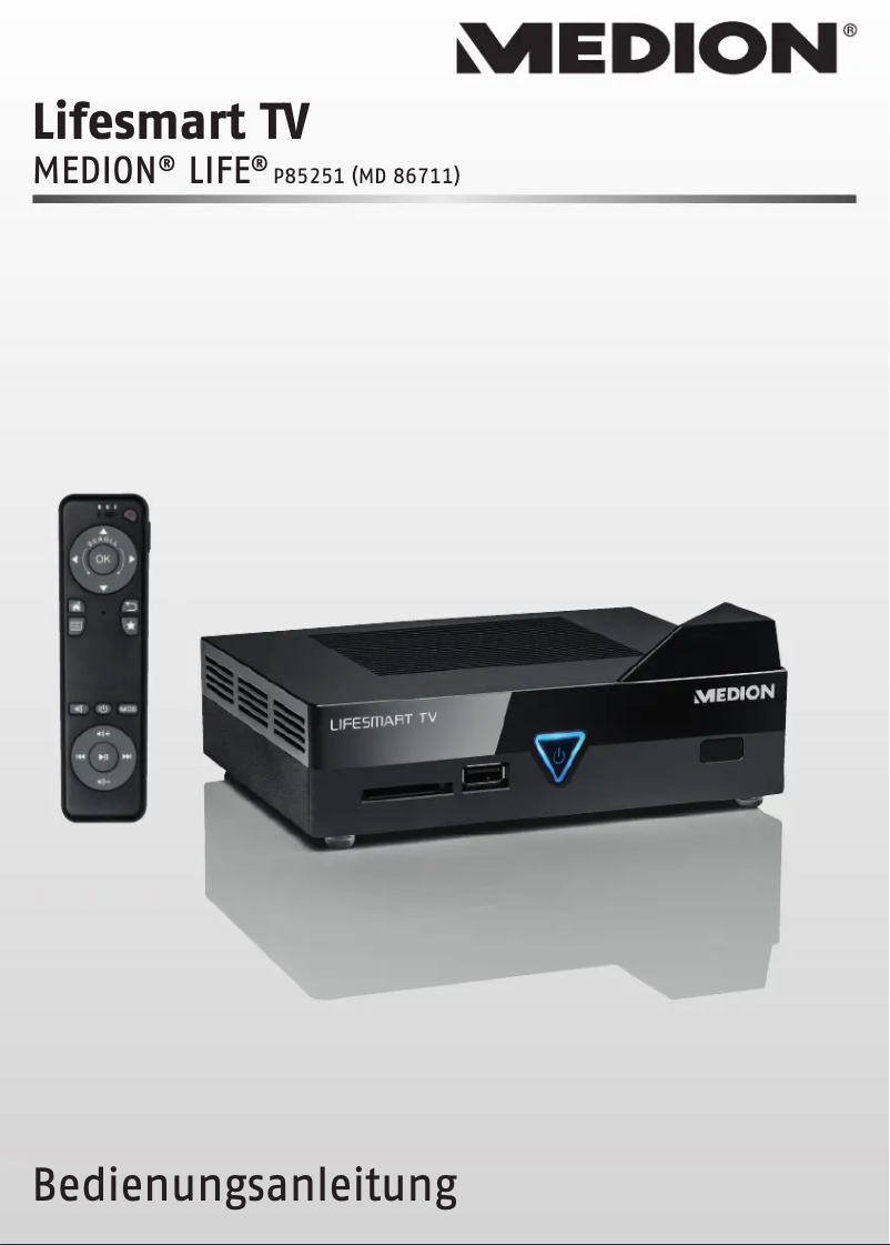 Page n°1 - Manuel utilisateur Medion LIFE P85251 MD 86711