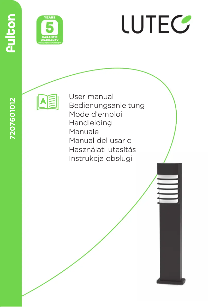 Image de la première page du manuel de l'appareil Fulton