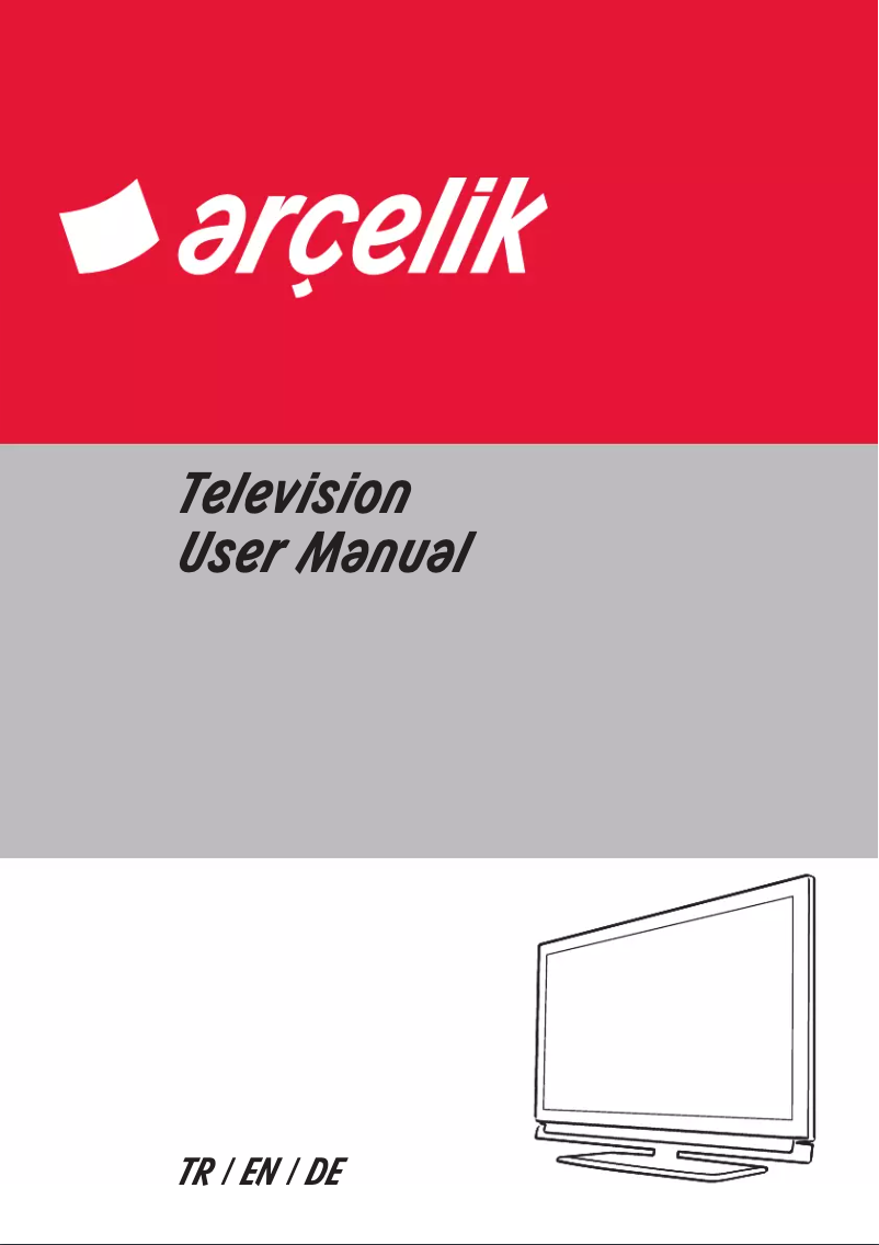 Page 1 de la notice Manuel utilisateur Arçelik A43L 8752 5S