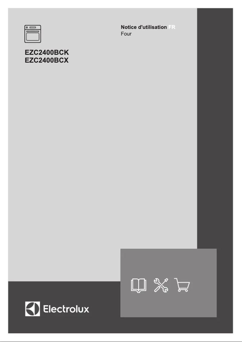 Page n°1 - Manuel utilisateur Electrolux EZC2400BCX