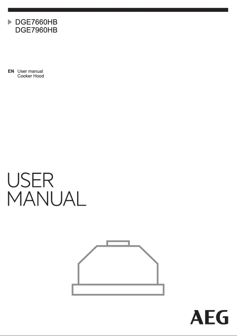 Page n°1 - Manuel utilisateur AEG DGE7960HB