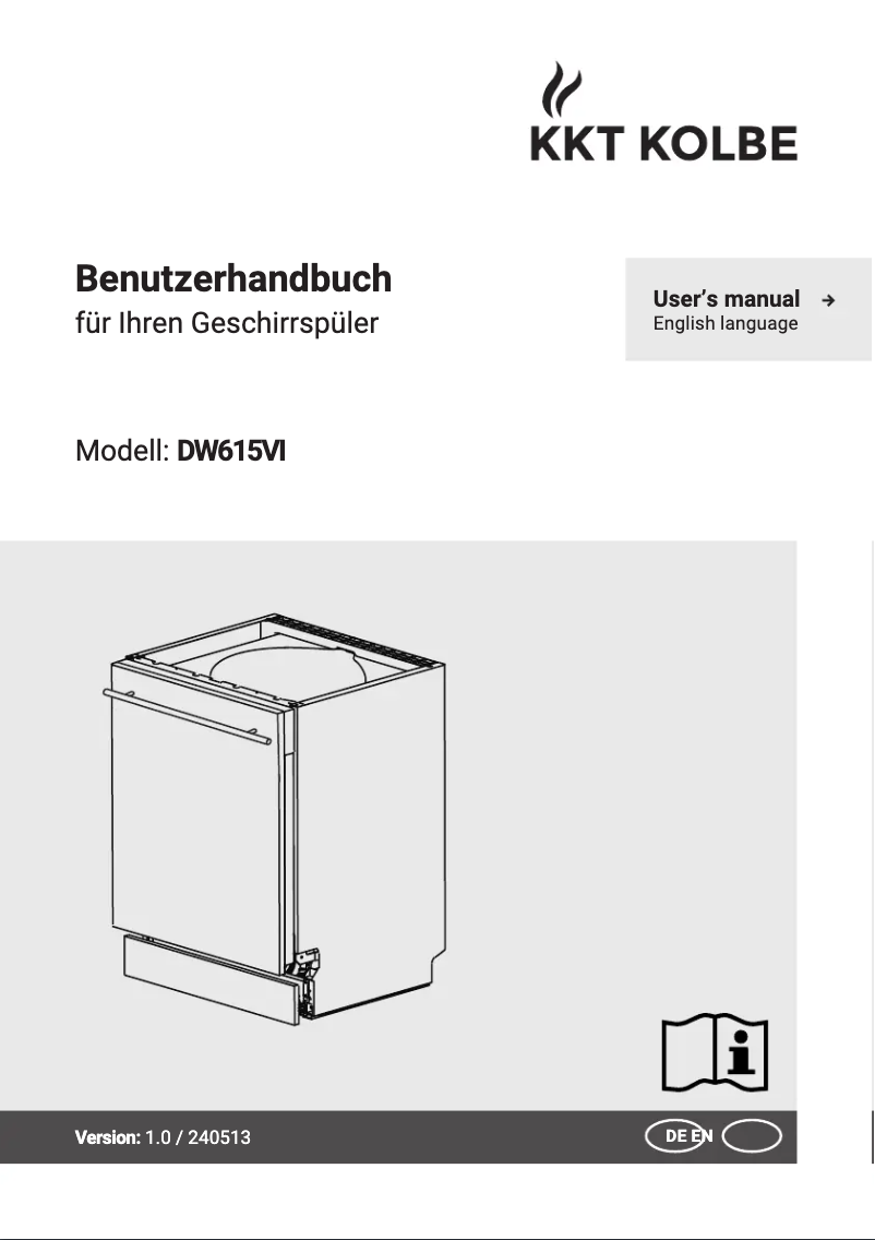 Page 1 de la notice Manuel utilisateur KKT Kolbe DW615VI