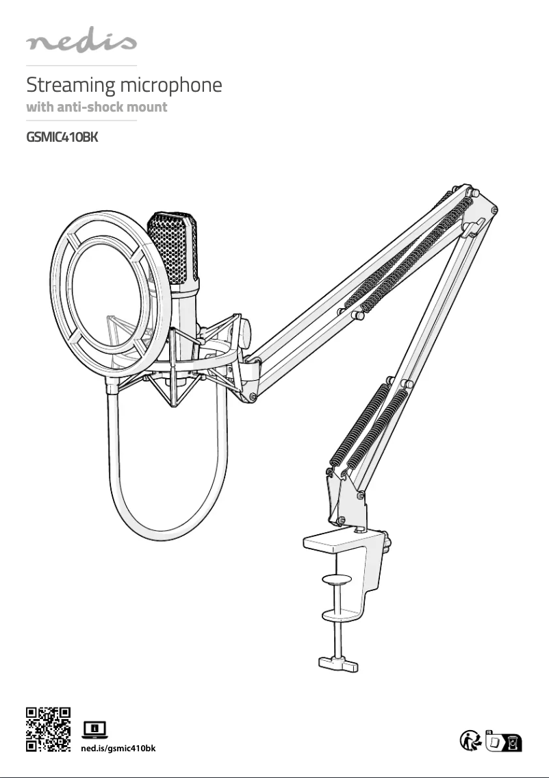 Image de la première page du manuel de l'appareil GSMIC410BK