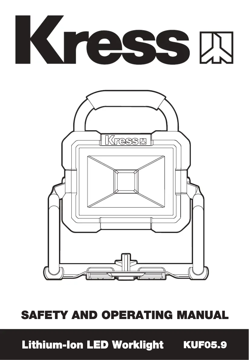 Page n°1 - Manuel utilisateur Kress KUF05.9