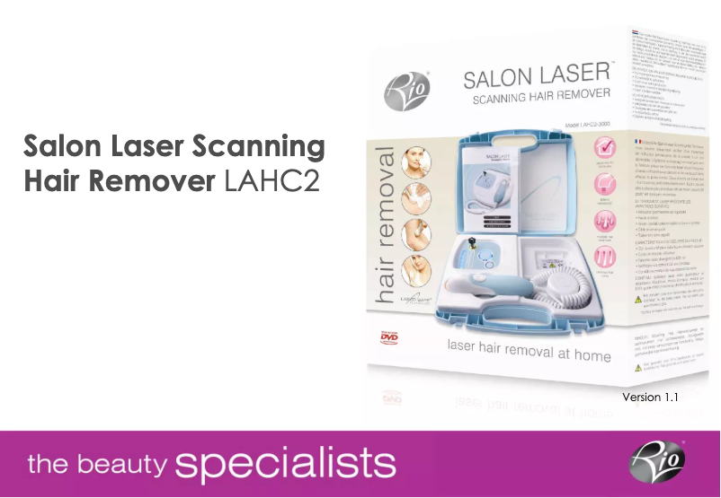 Page 1 of the manual User Manual Rio LAHC2