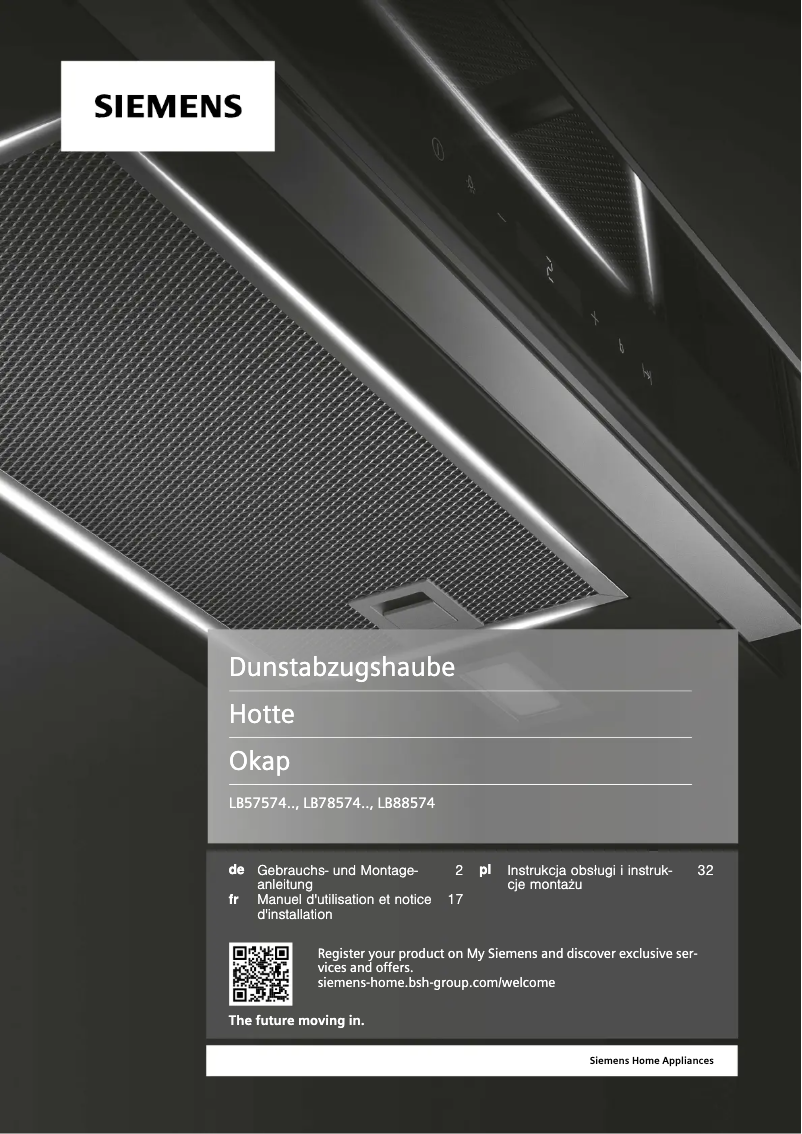 Page 1 de la notice Instructions / montage Siemens LB78574