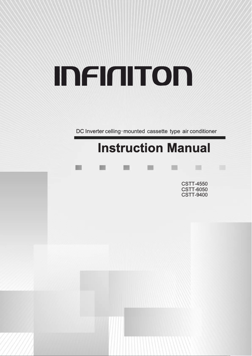 Page n°1 - Manuel utilisateur Infiniton CSTT-6050
