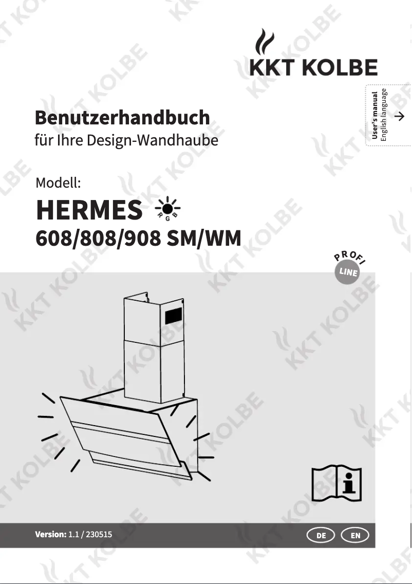 Image de la première page du manuel de l'appareil HERMES 808 SM