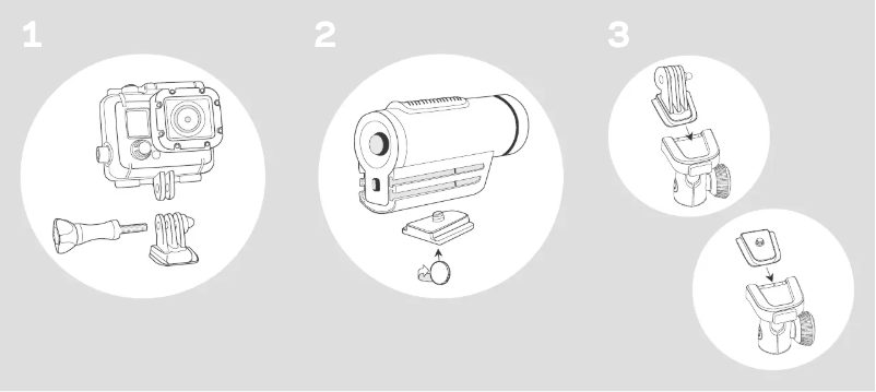 Page n°1 - Manuel utilisateur Joby Gorillapod Action Tripod