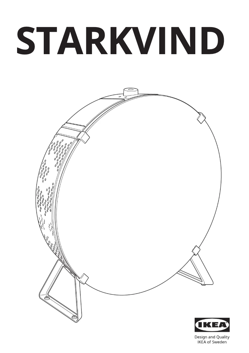 Image de la première page du manuel de l'appareil STARKVIND 305.019.63