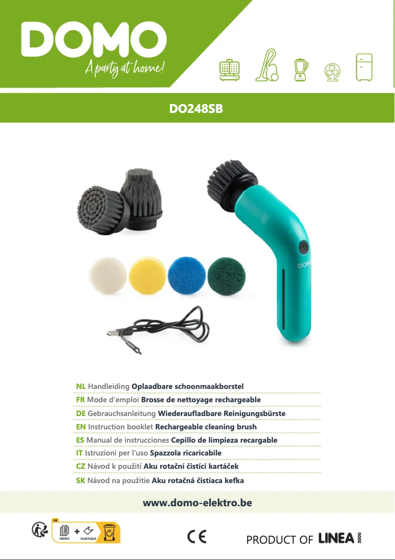 Page n°1 - Manuel utilisateur Domo DO248SB