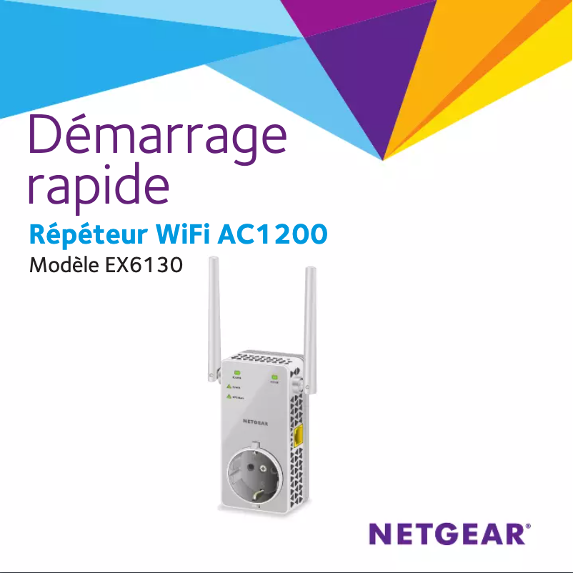 Image de la première page du manuel de l'appareil EX6130