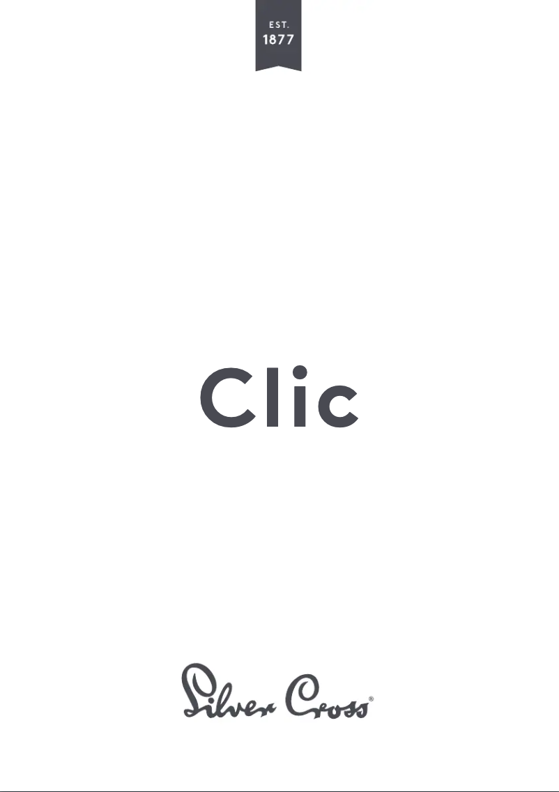 Page n°1 - Manuel utilisateur Silver Cross Clic