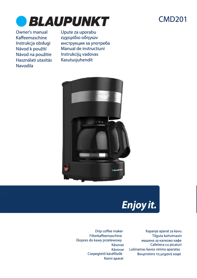 Page n°1 - Mode d'emploi Blaupunkt CMD201