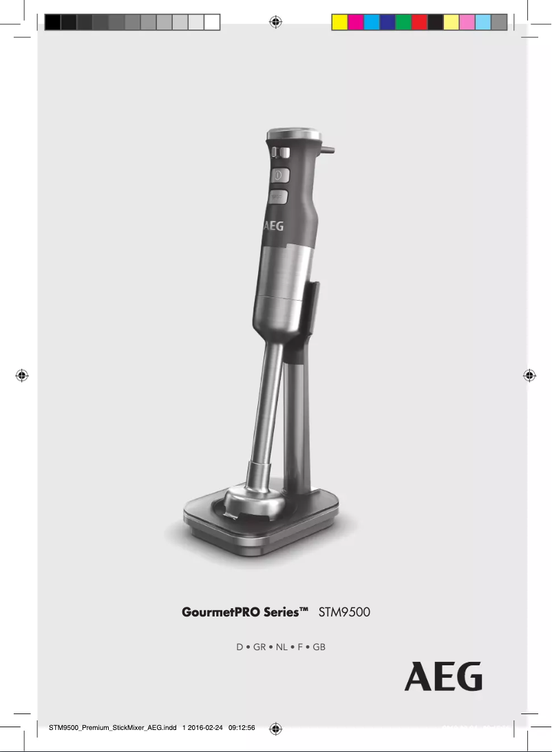 Página 1 del manual Manual de usuario AEG STM9500