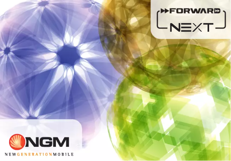 Page 1 de la notice Manuel utilisateur NGM Forward Next