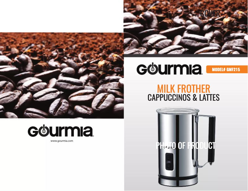 Page n°1 - Manuel utilisateur Gourmia GMF215
