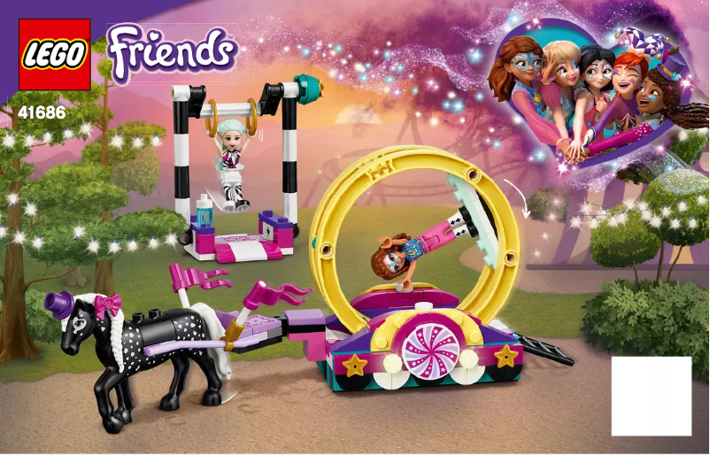 Page n°1 - Manuel utilisateur Lego Friends 41686