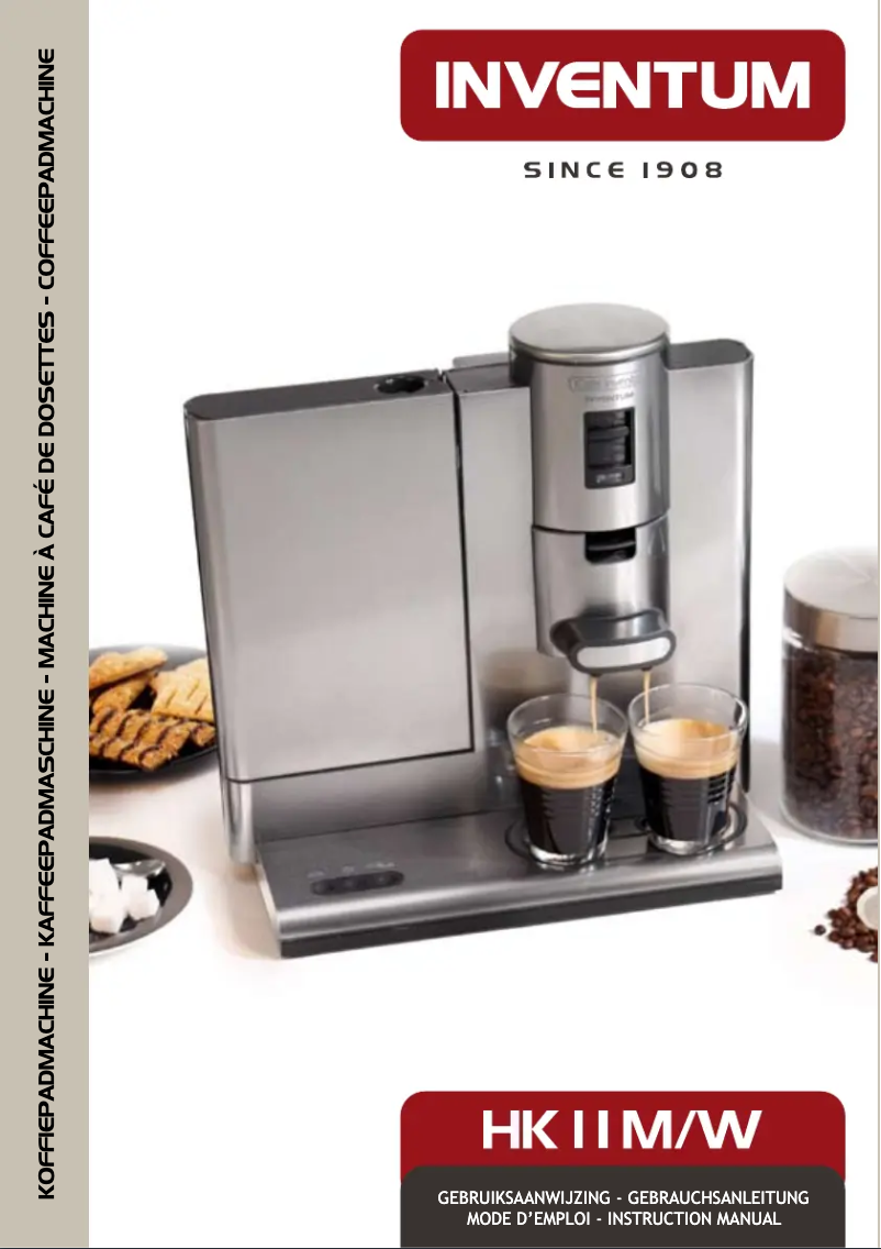 Page 1 de la notice Manuel utilisateur Inventum HK11M