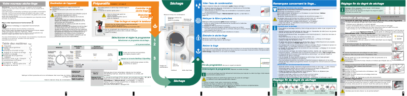 Page 1 de la notice Manuel utilisateur Siemens WT46E163FG
