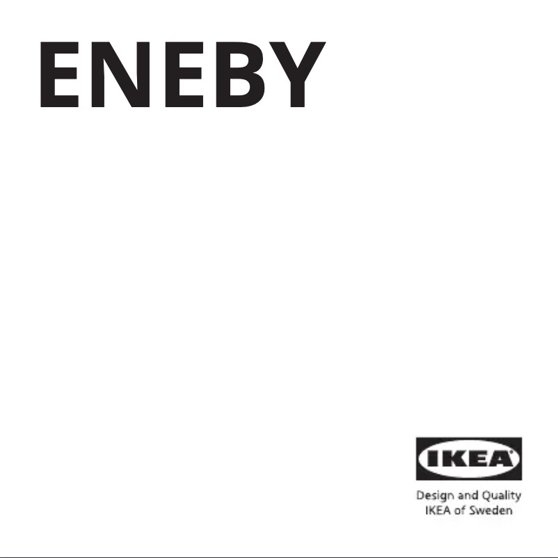 Image de la première page du manuel de l'appareil ENEBY 204.142.64