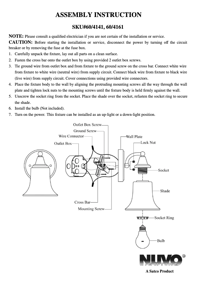 Página 1 del manual Manual de usuario NUVO Surrey 60/4141