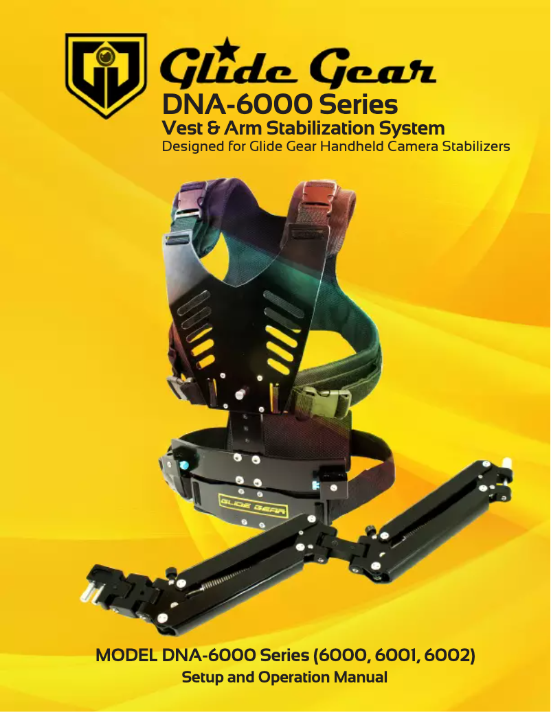 Page n°1 - Manuel utilisateur Glide Gear DNA 6002
