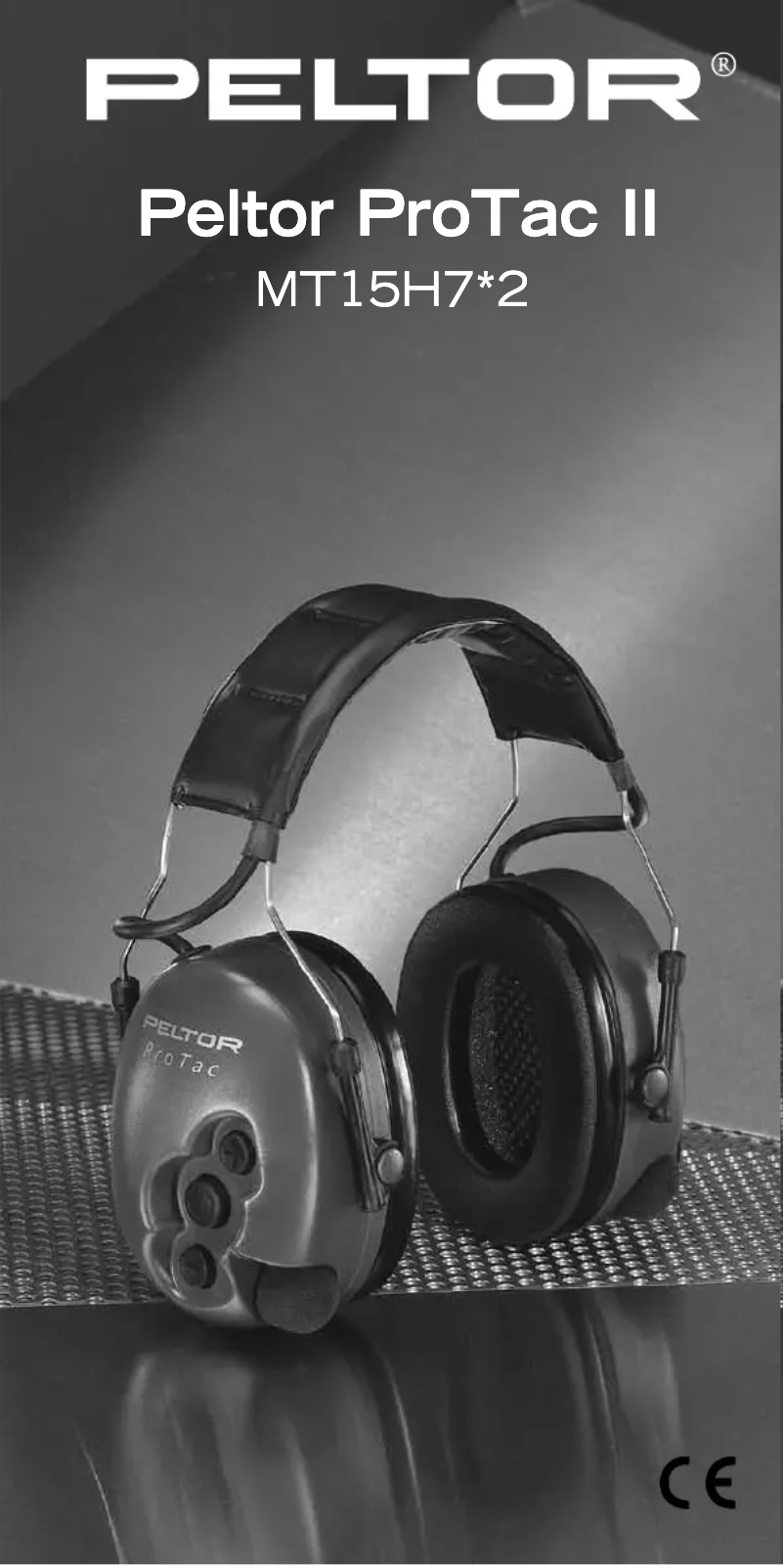 Image de la première page du manuel de l'appareil Peltor ProTac II