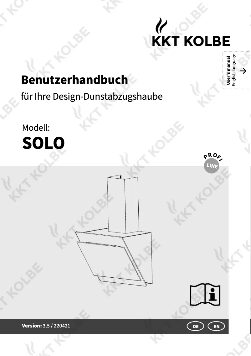 Page n°1 - Manuel utilisateur KKT Kolbe SOLO906S