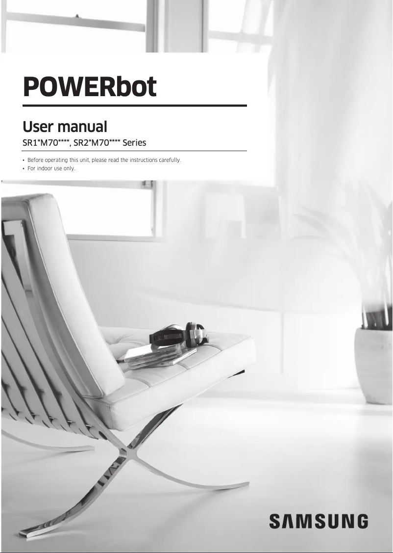 Page 1 de la notice Manuel utilisateur Samsung SR20M707WWS