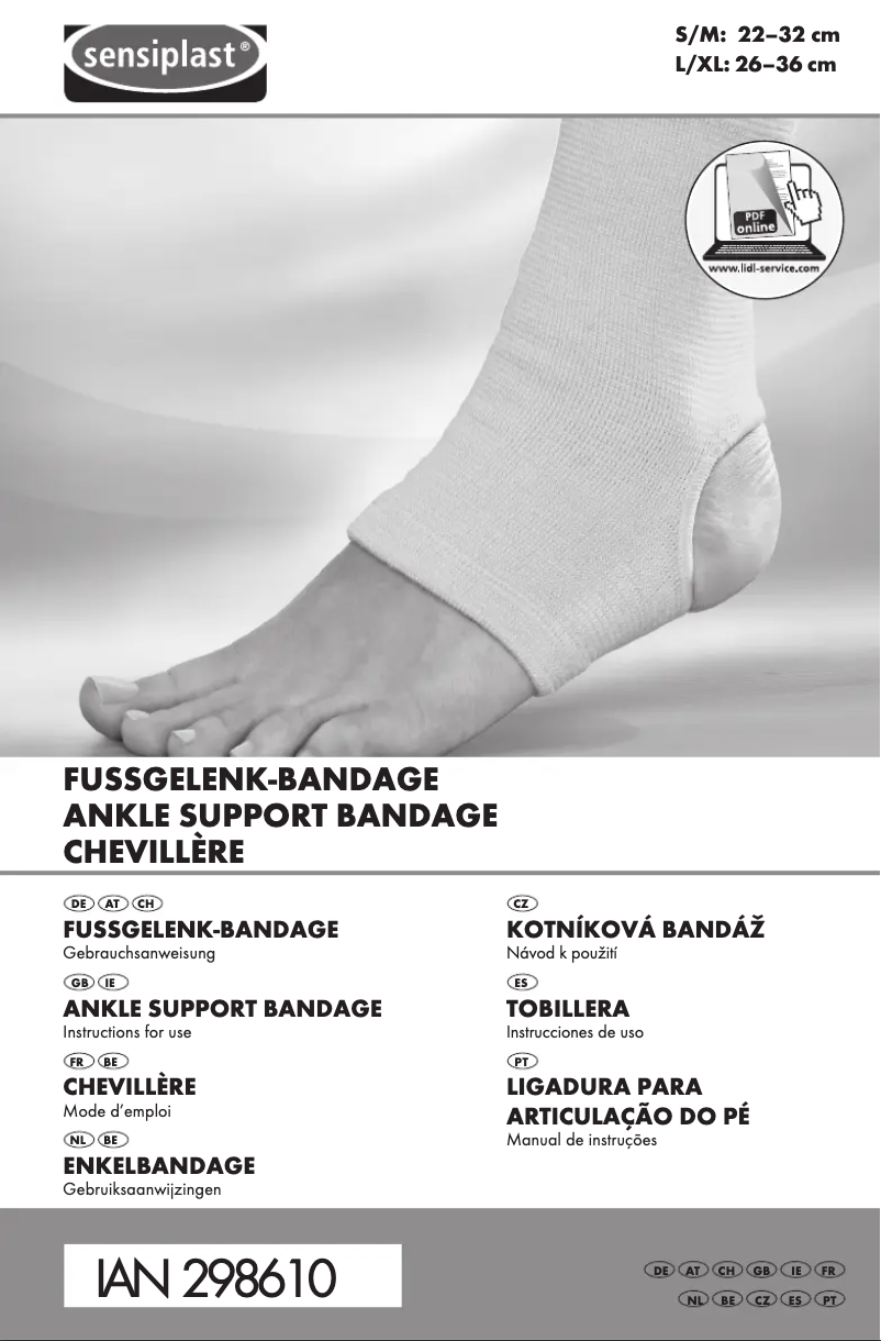 Image de la première page du manuel de l'appareil IAN 298610