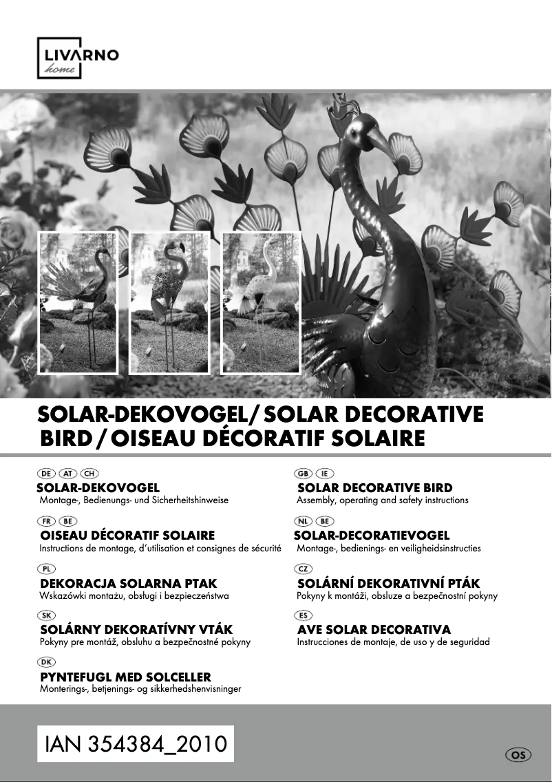 Page n°1 - Manuel utilisateur Livarno Lux HG06099A