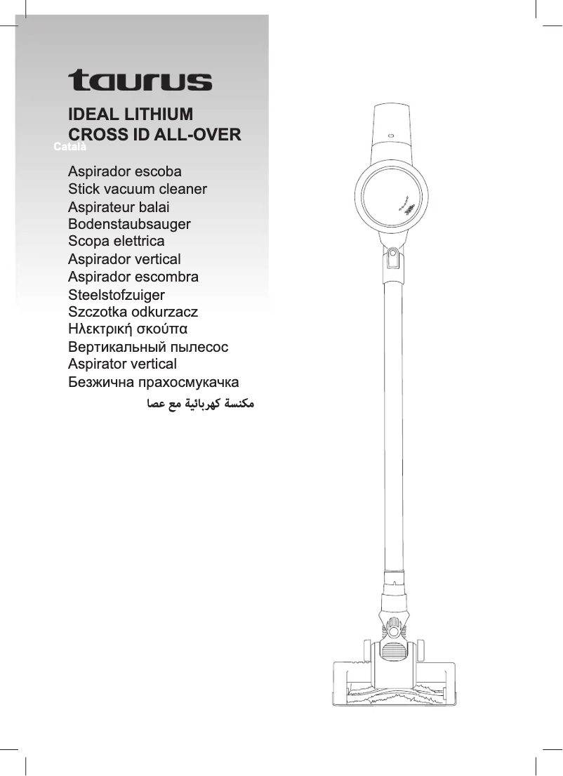 Page n°1 - Manuel utilisateur Taurus Ideal Lithium Cross ID All-Over