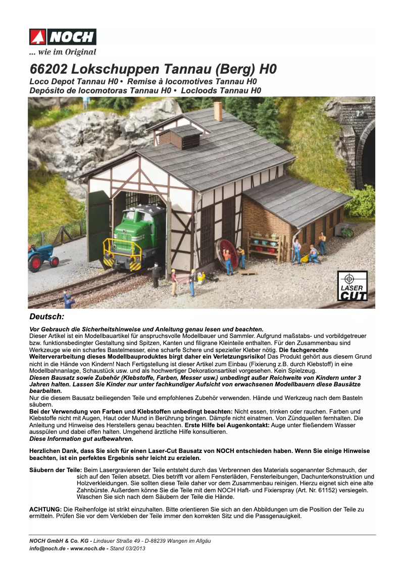 Page n°1 - Manuel utilisateur NOCH 66202