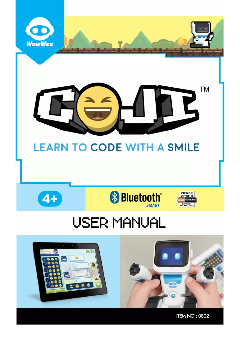 Page n°1 - Manuel utilisateur WowWee COJI
