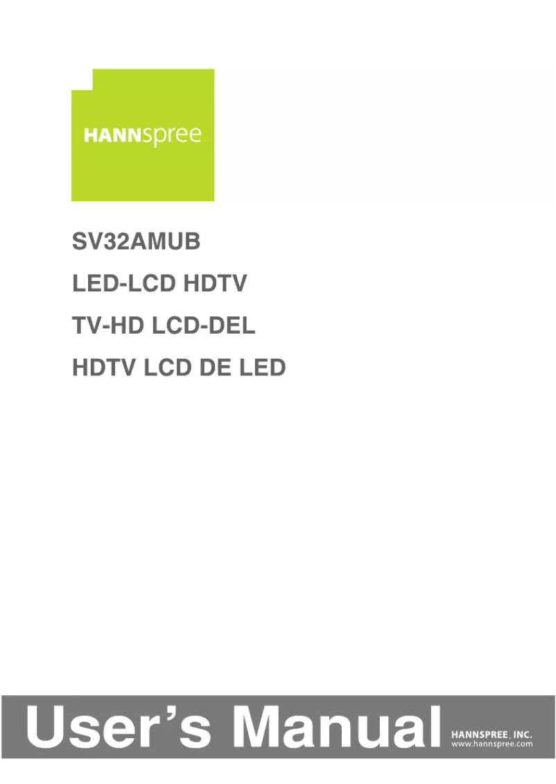 Image de la première page du manuel de l'appareil SV32AMUB