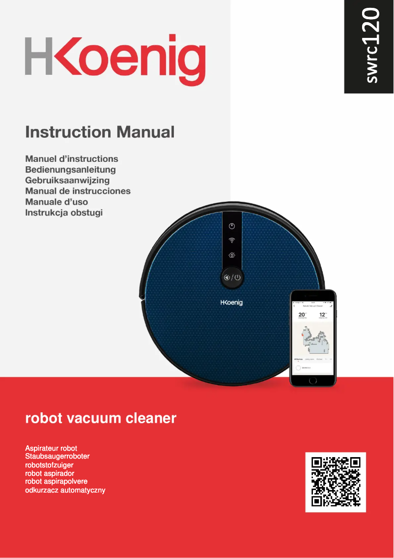 Page n°1 - Manuel utilisateur H.Koenig SWRC120