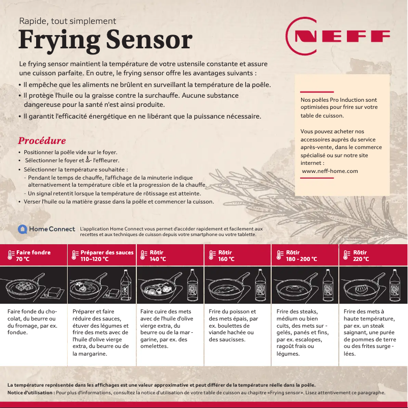 Page 1 de la notice Manuel utilisateur Neff T68YYV4C0