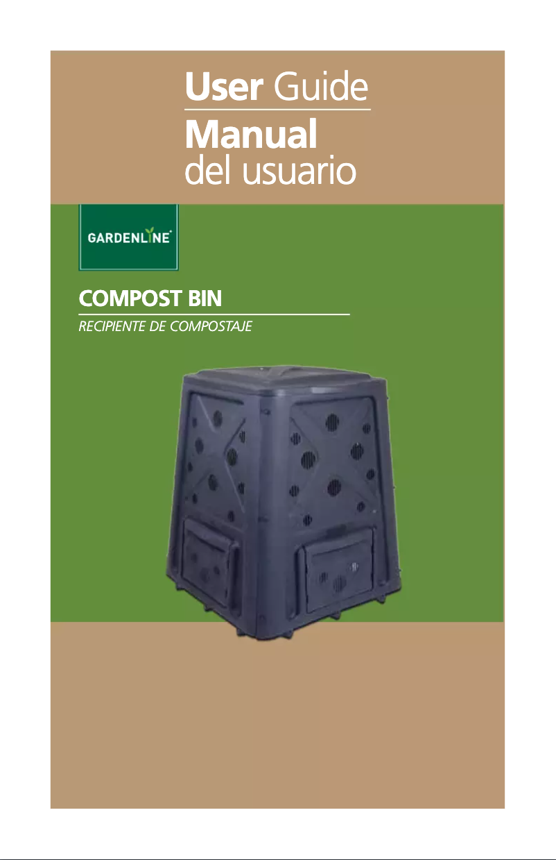 Imagen de la primera página del manual del dispositivo Compost Bin 47167