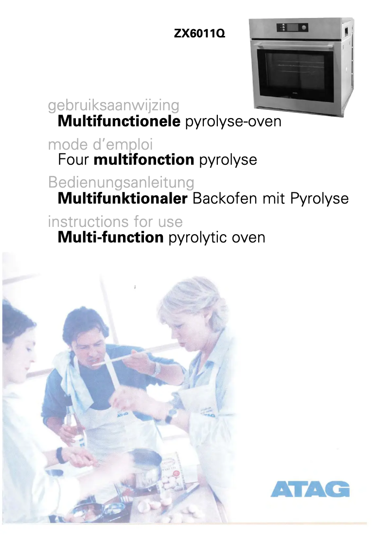 Image de la première page du manuel de l'appareil ZX6092Q