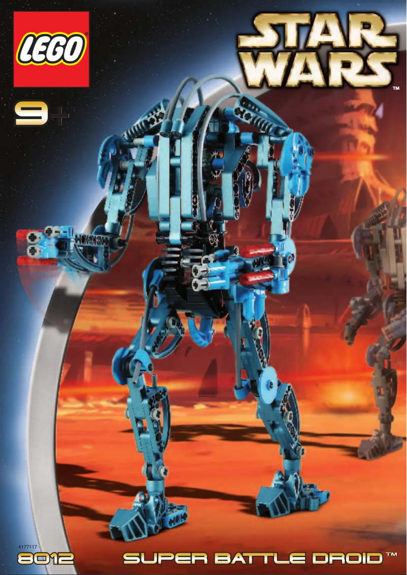 Image de la première page du manuel de l'appareil Super Battle Droid (TM)