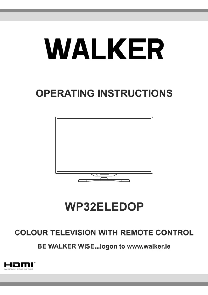 Image de la première page du manuel de l'appareil WP32ELEDOP