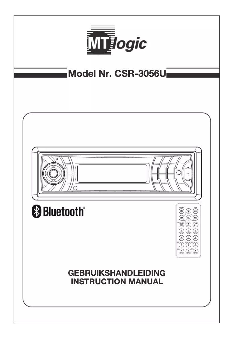 Page 1 de la notice Manuel utilisateur MT Logic CSR-3056MT