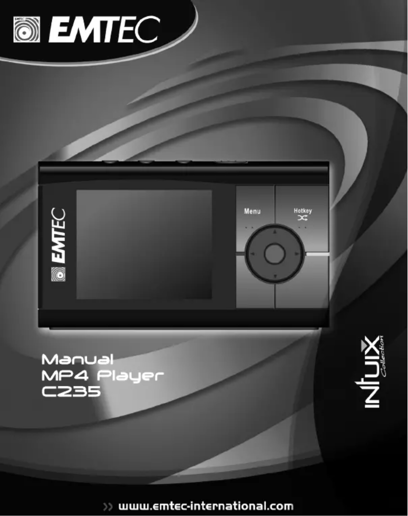 Page 1 de la notice Manuel utilisateur Emtec C235