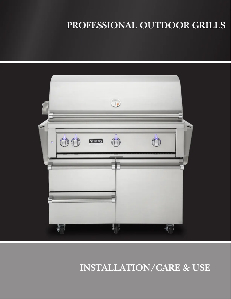 Image de la première page du manuel de l'appareil VQGI5360N