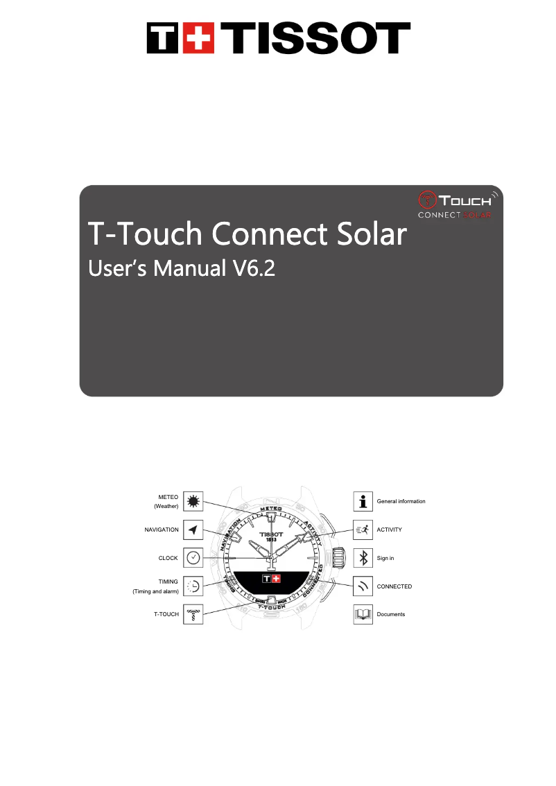Image de la première page du manuel de l'appareil T-Touch Connect Solar
