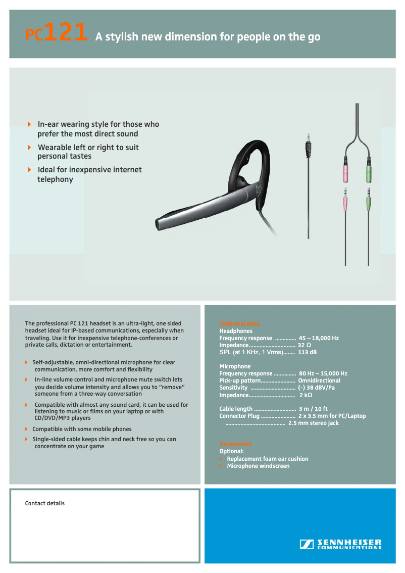 Image de la première page du manuel de l'appareil PC 5 CHAT